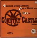 LP - Bluegrass & Blues Company , Magret Wessel , Michael Redlin, a.o. - Live Im Country Castle Hamburg, Vol.1