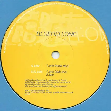 Bluefish - One