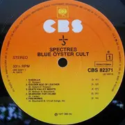LP - Blue Öyster Cult - Spectres