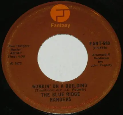 Blue Ridge Rangers - Jambalaya (On The Bayou) / Working On A Building