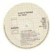 LP - Blues 'N' Trouble - Hat Trick - White Vinyl