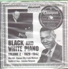 Alex Hill - Black And White Piano Volume 2 - 1929-1942