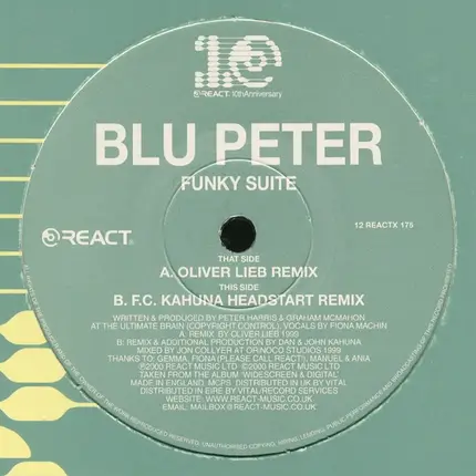 Blu Peter - Funky Suite