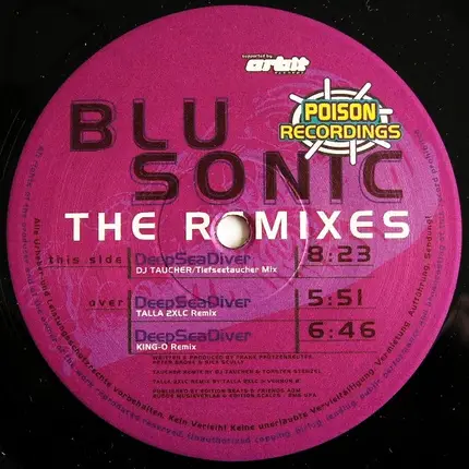 Blusonic - Deep Sea Diver Remixes