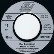7inch Vinyl Single - Bo Andersen - Mitten Ins Herz