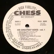 LP - Bo Diddley - His Greatest Sides: Volume 1