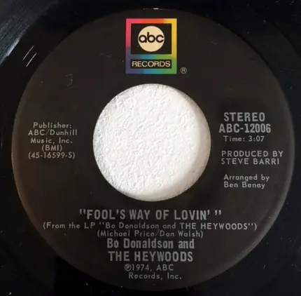 Bo Donaldson & The Heywoods - Who Do You Think You Are