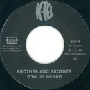 7inch Vinyl Single - Brother And Brother - If You Did Not Exist