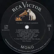 LP - Brother Dave Gardner - The Best Of Dave Gardner - Mono