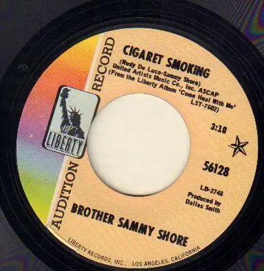 Brother Sammy Shore - Cigarette Smoking / Men's Fashion