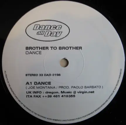 Brother To Brother - Dance