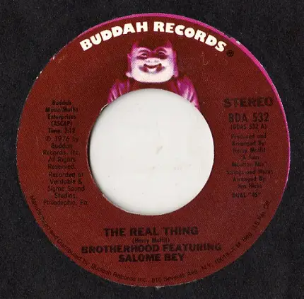 Brotherhood Featuring Salome Bey - The Real Thing