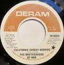7inch Vinyl Single - Brotherhood Of Man - California Sunday Morning