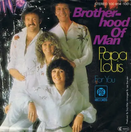 Brotherhood Of Man - Papa Louis
