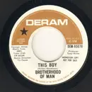 7inch Vinyl Single - Brotherhood Of Man - This Boy - Promo