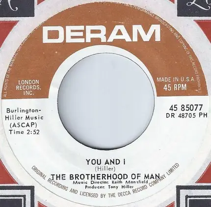 Brotherhood Of Man - You And I