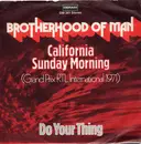 7inch Vinyl Single - Brotherhood Of Man - California Sunday Morning