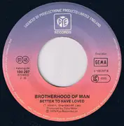 7inch Vinyl Single - Brotherhood Of Man - Goodbye Goodbye