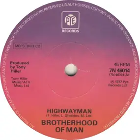 The Brotherhood of Man - Highwayman
