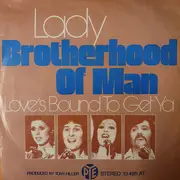 7inch Vinyl Single - Brotherhood Of Man - Lady