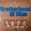7inch Vinyl Single - Brotherhood Of Man - Lady