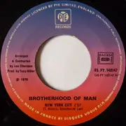 7inch Vinyl Single - Brotherhood Of Man - New-York City