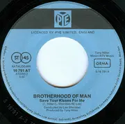 7inch Vinyl Single - Brotherhood Of Man - Save Your Kisses For Me