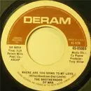 7inch Vinyl Single - Brotherhood Of Man - Where Are You Going To My Love / Living In The Land Of Love