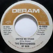 7inch Vinyl Single - Brotherhood Of Man - United We Stand