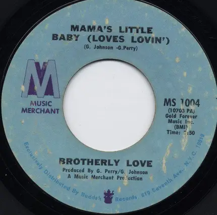 Brotherly Love - Bingo / Mama's Little Baby (Loves Lovin')
