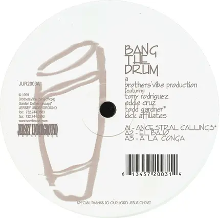 Brothers' Vibe - Bang The Drum