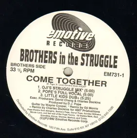 Brothers In The Struggle - Come Together