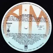 LP - Brothers Johnson - Out Of Control
