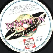 Broadway Broadcasters - You're Always In My Heart But Never In My Arms / Dusky Stevedore