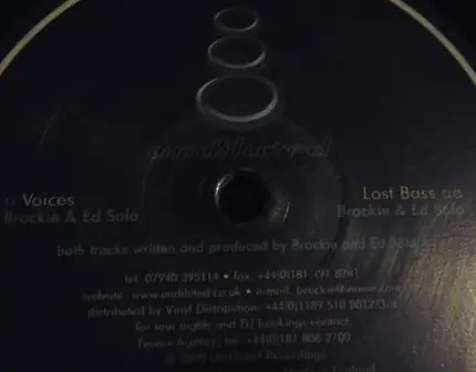 Brockie & Ed Solo - Voices / Lost Bass