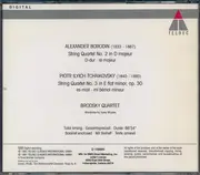 CD - Brodsky Quartet - String Quartets: Borodin No. 2 - Tchaikovsky No. 3