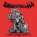 7inch Vinyl Single - Brody's Militia - 'Napalm Zeppelin Raids' E.P. - Red Vinyl