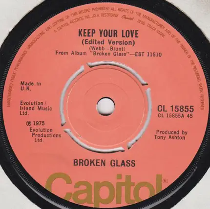 Broken Glass - Keep Your Love