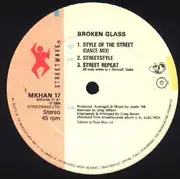 12'' - Broken Glass - Style Of The Street