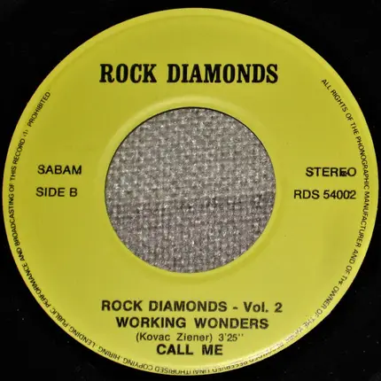 Broken Home / Call Me - Rock Diamonds Vol. 2