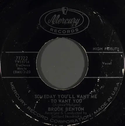 Brook Benton - Fools Rush In