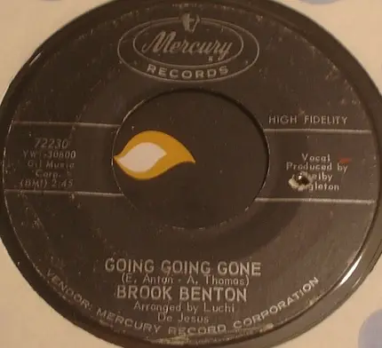 Brook Benton - Going Going Gone / After Midnight