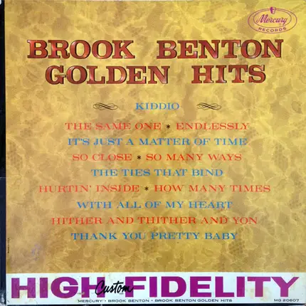 Brook Benton - Golden Hits
