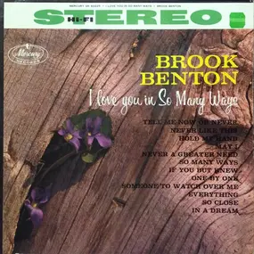 Brook Benton - I Love You In So Many Ways