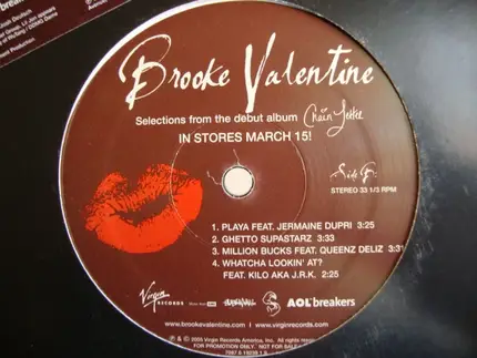 Brooke Valentine - Selections From The Debut Album Chain Letter