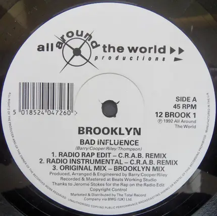 Brooklyn - Bad Influence