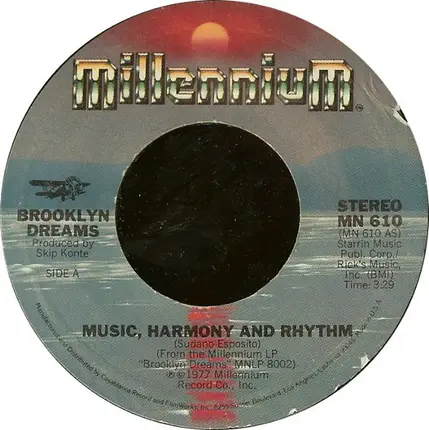 Brooklyn Dreams - Music, Harmony And Rhythm / Old Fashioned Girl