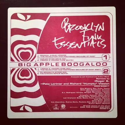 Brooklyn Funk Essentials - Big Apple Boogaloo / The Revolution Was Postponed Because Of Rain