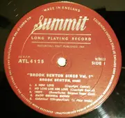 LP - Brook Benton , Jackie Jocko - Brook Benton Sings - Volume 1 - Mono