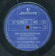 7inch Vinyl Single - Brook Benton & Dinah Washington - Brook Benton / Dinah Washington - EP